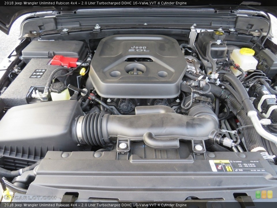 2.0 Liter Turbocharged DOHC 16-Valve VVT 4 Cylinder Engine for the 2018 Jeep Wrangler Unlimited #129768350