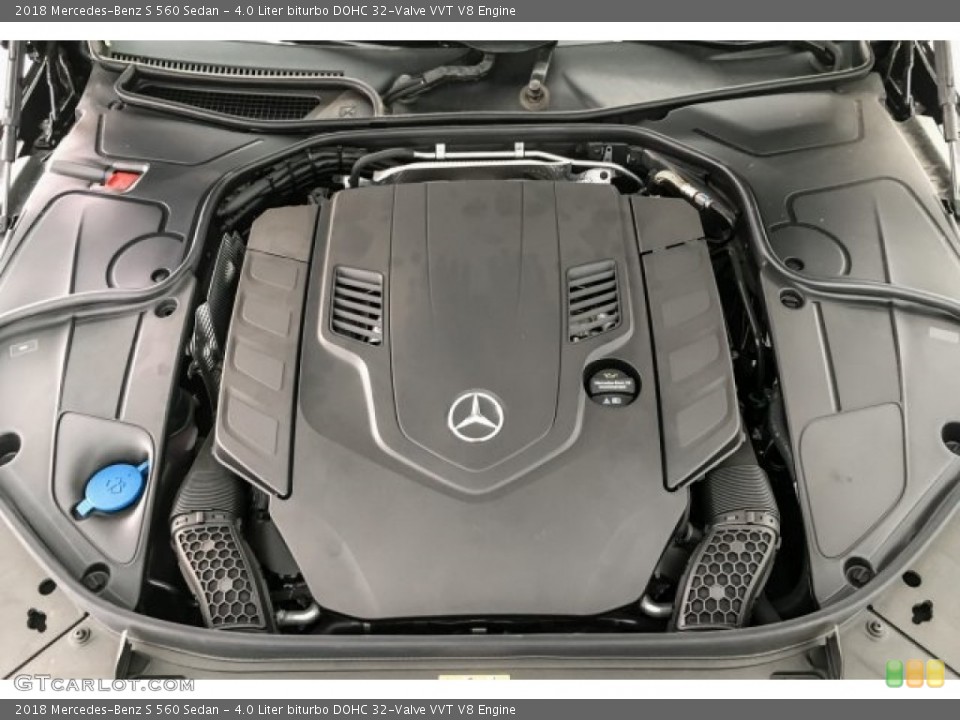 4.0 Liter biturbo DOHC 32-Valve VVT V8 Engine for the 2018 Mercedes-Benz S #129800690