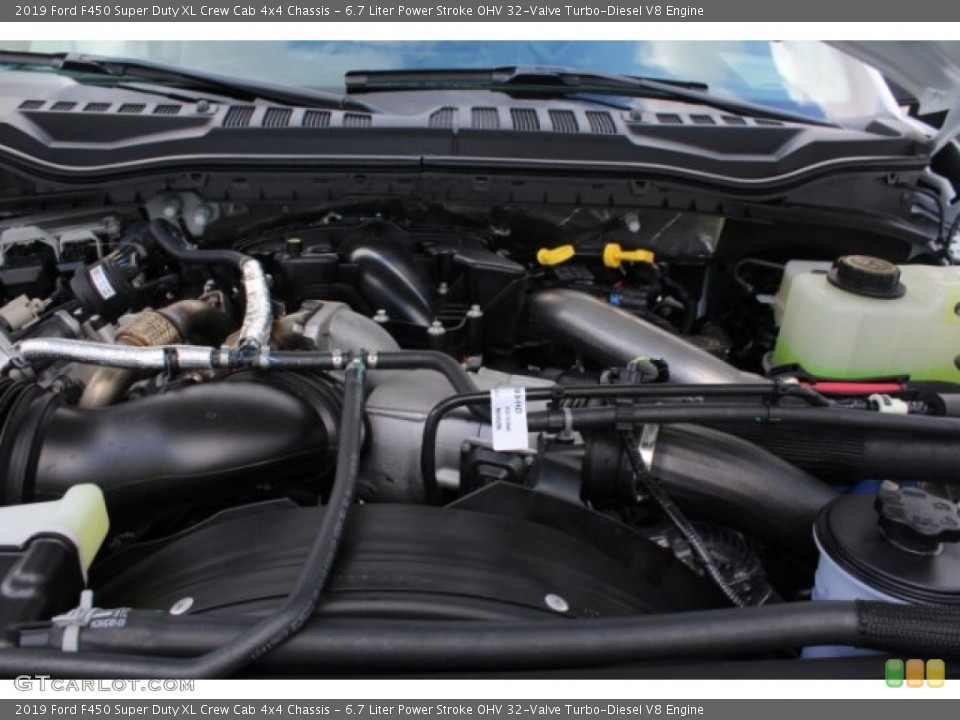 6.7 Liter Power Stroke OHV 32-Valve Turbo-Diesel V8 Engine for the 2019 Ford F450 Super Duty #129813374