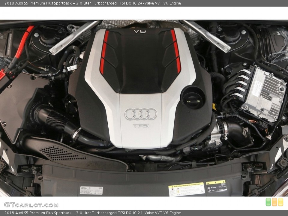3.0 Liter Turbocharged TFSI DOHC 24-Valve VVT V6 Engine for the 2018 Audi S5 #129825208