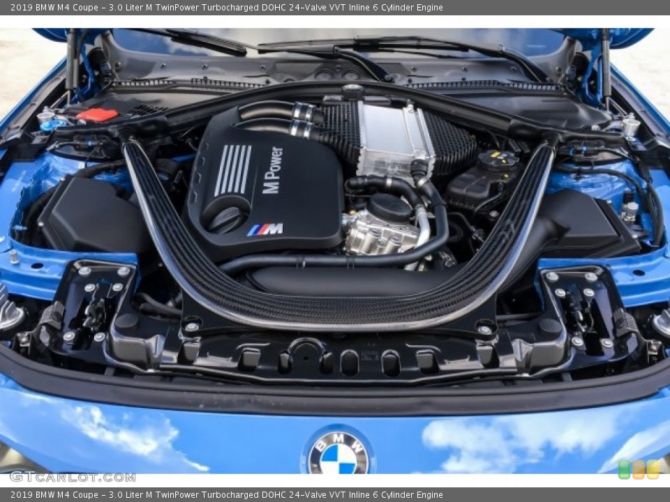 3.0 Liter M TwinPower Turbocharged DOHC 24-Valve VVT Inline 6 Cylinder Engine for the 2019 BMW M4 #129862387