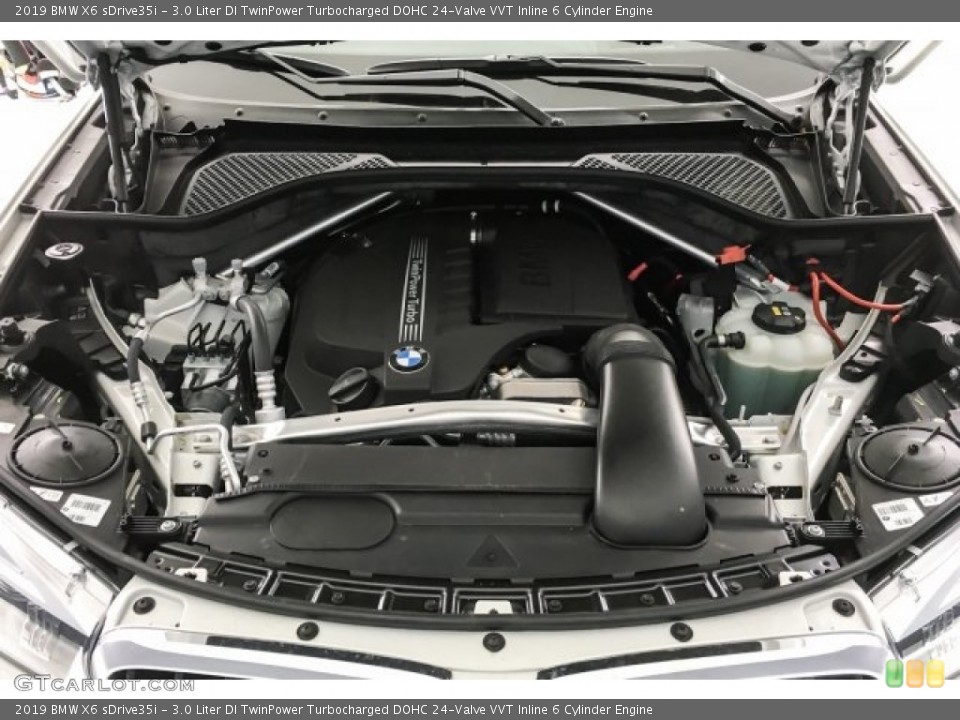 3.0 Liter DI TwinPower Turbocharged DOHC 24-Valve VVT Inline 6 Cylinder Engine for the 2019 BMW X6 #129949267