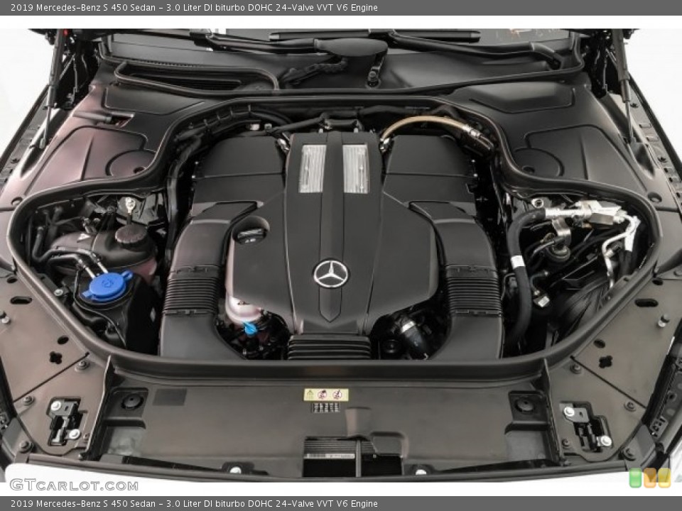 3.0 Liter DI biturbo DOHC 24-Valve VVT V6 Engine for the 2019 Mercedes-Benz S #129958921