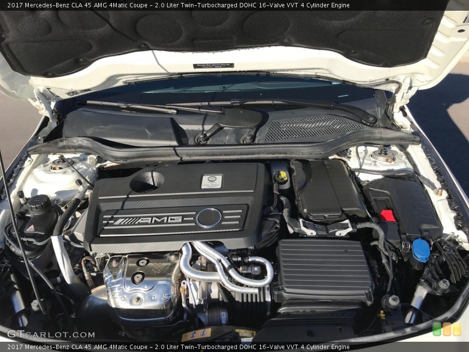 2.0 Liter Twin-Turbocharged DOHC 16-Valve VVT 4 Cylinder Engine for the 2017 Mercedes-Benz CLA #129980182