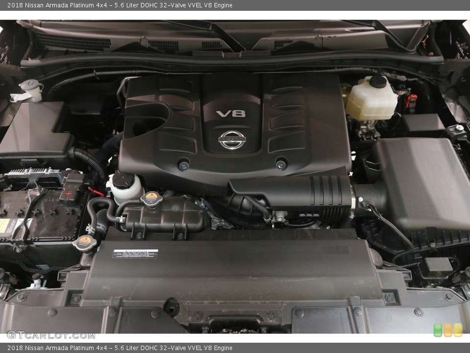 5.6 Liter DOHC 32-Valve VVEL V8 Engine for the 2018 Nissan Armada #130005935