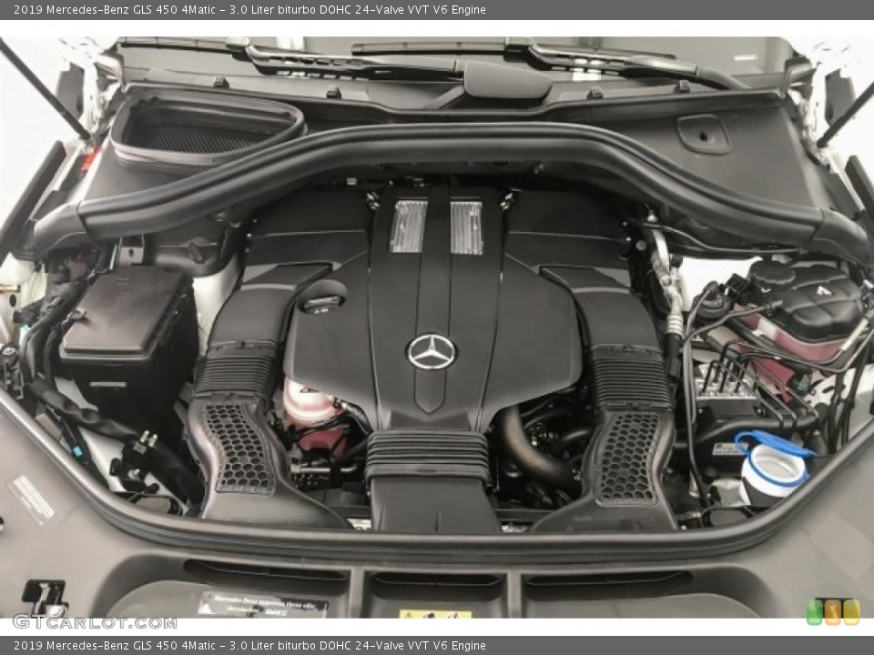 3.0 Liter biturbo DOHC 24-Valve VVT V6 Engine for the 2019 Mercedes-Benz GLS #130019776