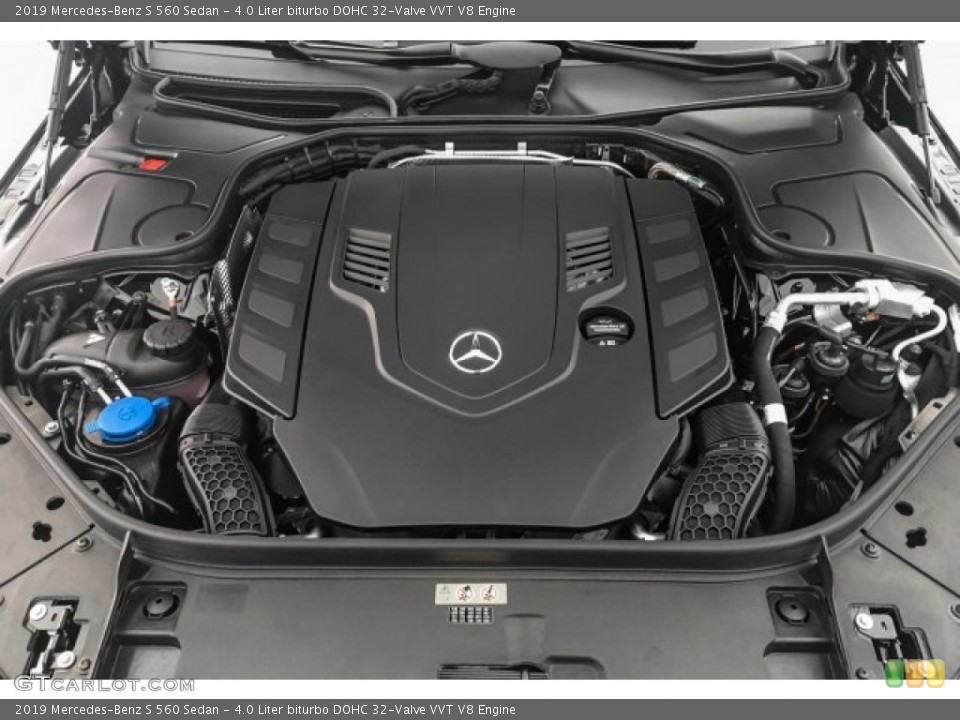 4.0 Liter biturbo DOHC 32-Valve VVT V8 Engine for the 2019 Mercedes-Benz S #130019935