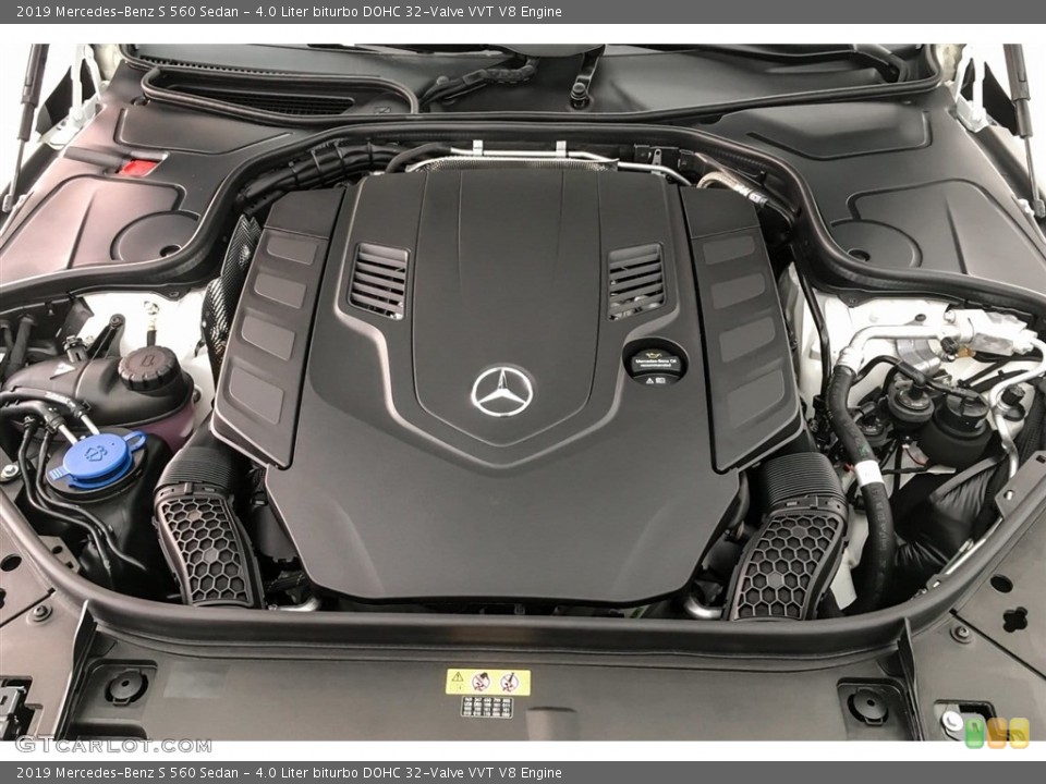 4.0 Liter biturbo DOHC 32-Valve VVT V8 Engine for the 2019 Mercedes-Benz S #130050182