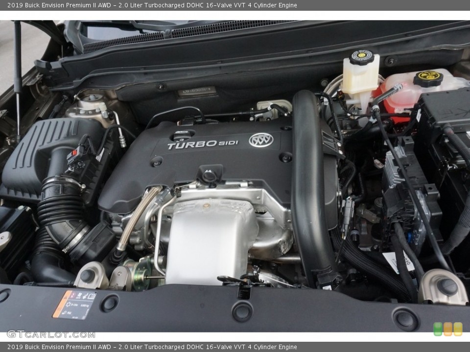 2.0 Liter Turbocharged DOHC 16-Valve VVT 4 Cylinder Engine for the 2019 Buick Envision #130051319