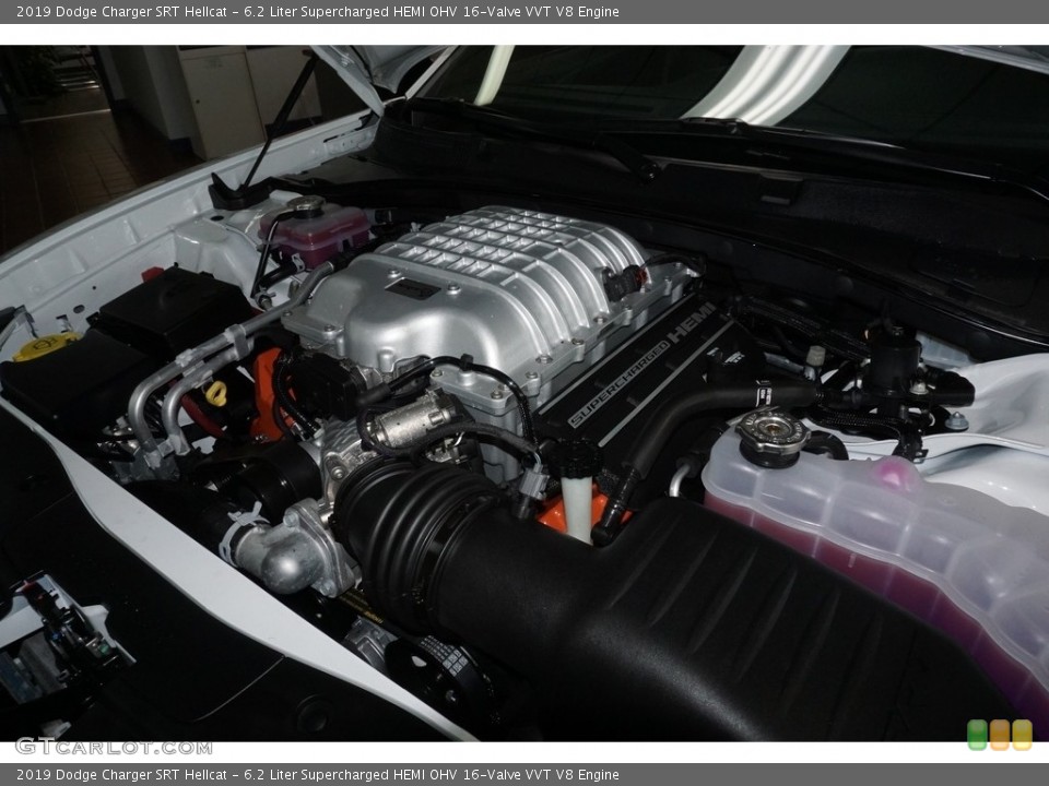 6.2 Liter Supercharged HEMI OHV 16-Valve VVT V8 Engine for the 2019 Dodge Charger #130054070