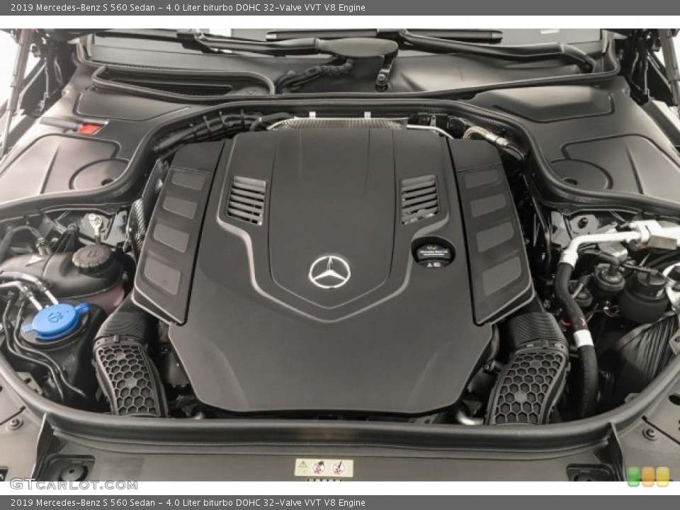 4.0 Liter biturbo DOHC 32-Valve VVT V8 Engine for the 2019 Mercedes-Benz S #130109537