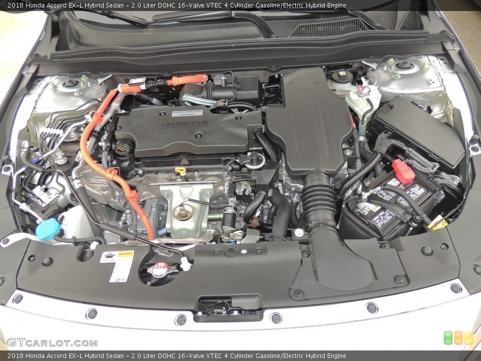 2.0 Liter DOHC 16-Valve VTEC 4 Cylinder Gasoline/Electric Hybrid Engine for the 2018 Honda Accord #130132069