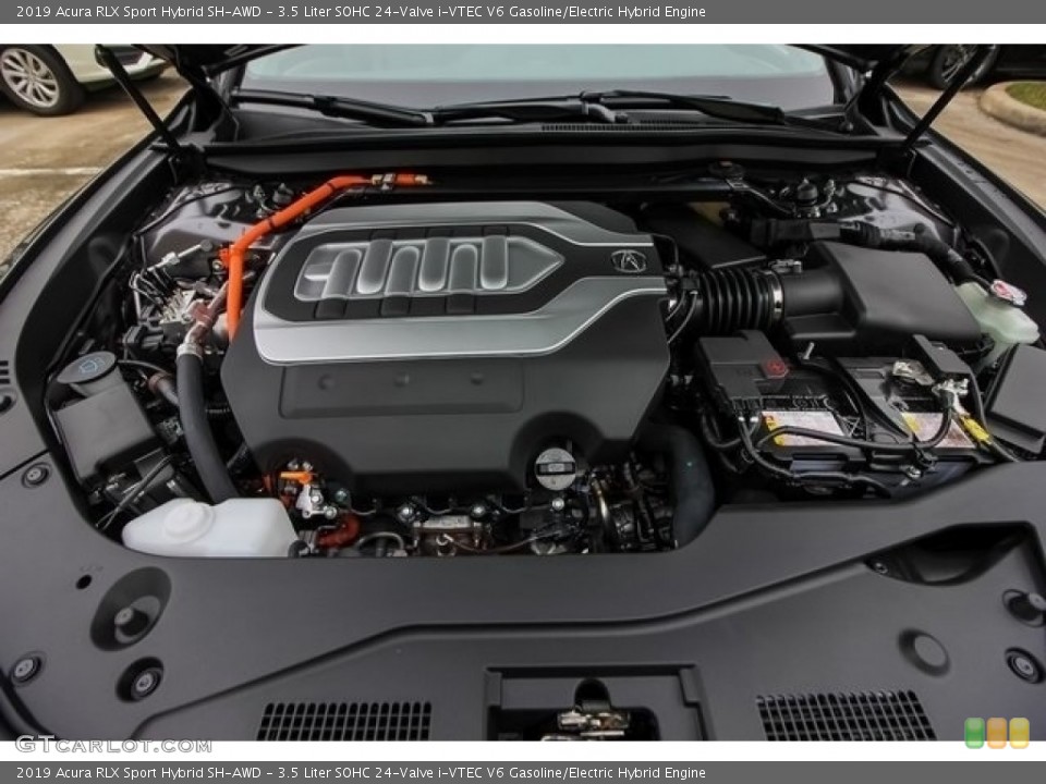 3.5 Liter SOHC 24-Valve i-VTEC V6 Gasoline/Electric Hybrid Engine for the 2019 Acura RLX #130133369