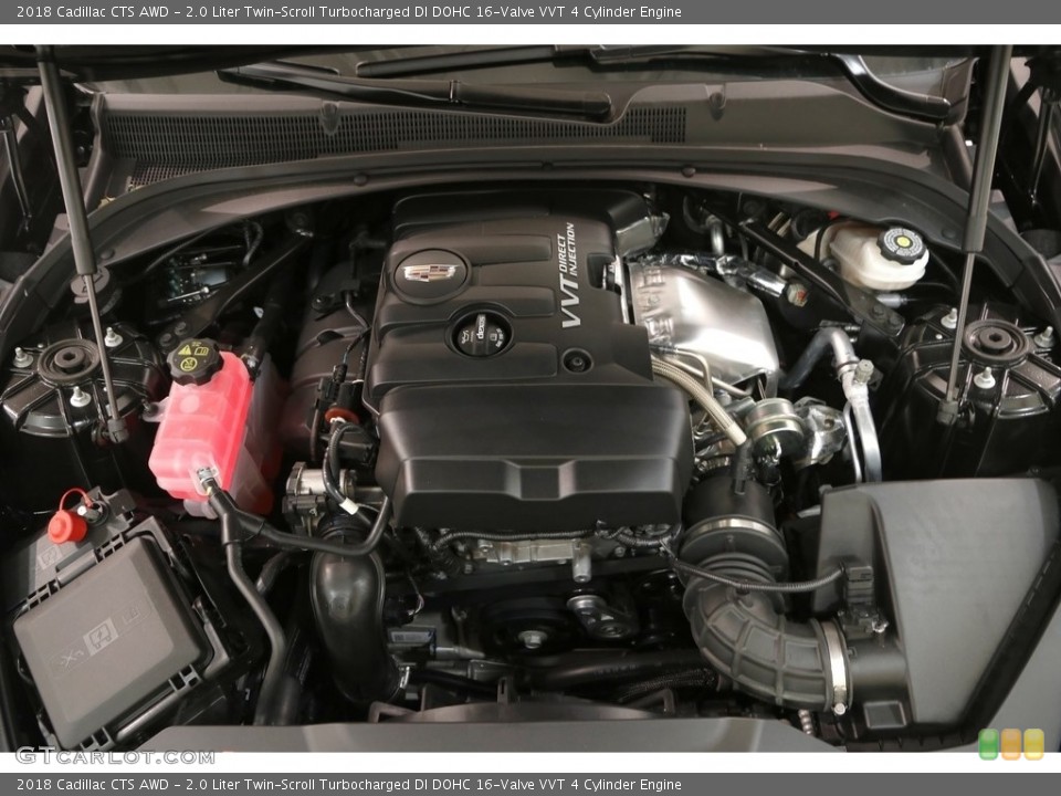 2.0 Liter Twin-Scroll Turbocharged DI DOHC 16-Valve VVT 4 Cylinder 2018 Cadillac CTS Engine