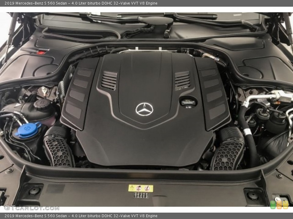 4.0 Liter biturbo DOHC 32-Valve VVT V8 Engine for the 2019 Mercedes-Benz S #130191704