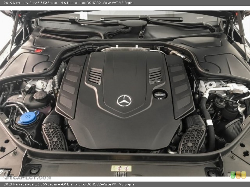 4.0 Liter biturbo DOHC 32-Valve VVT V8 Engine for the 2019 Mercedes-Benz S #130192968