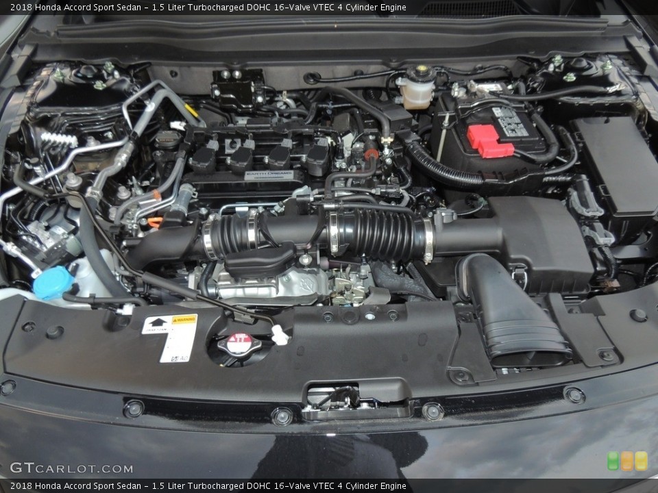1.5 Liter Turbocharged DOHC 16-Valve VTEC 4 Cylinder Engine for the 2018 Honda Accord #130216531