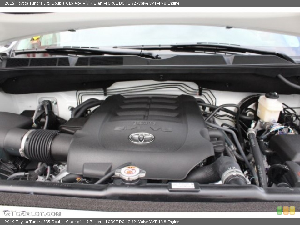 5.7 Liter i-FORCE DOHC 32-Valve VVT-i V8 Engine for the 2019 Toyota Tundra #130231249