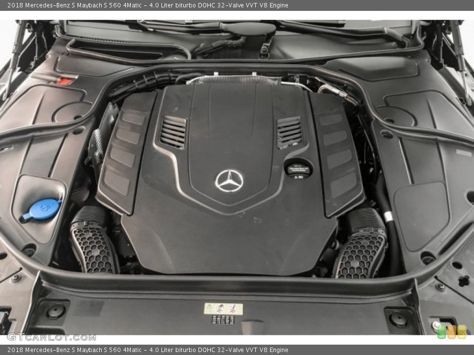 4.0 Liter biturbo DOHC 32-Valve VVT V8 Engine for the 2018 Mercedes-Benz S #130334662