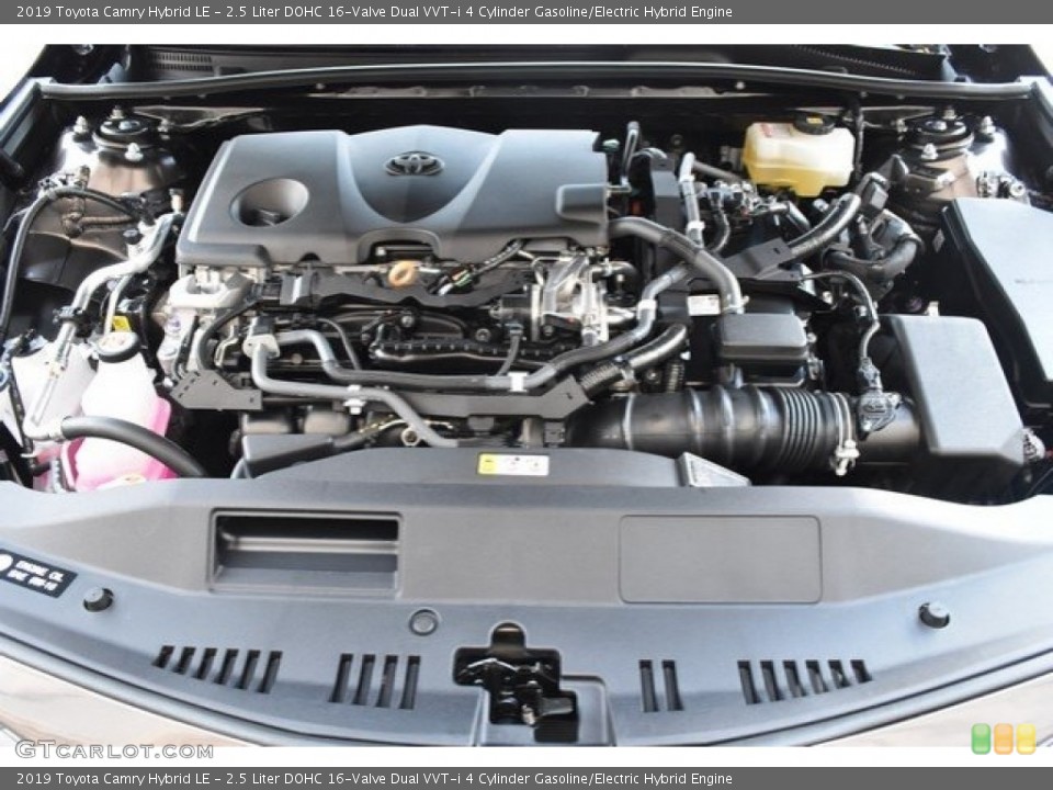 2.5 Liter DOHC 16-Valve Dual VVT-i 4 Cylinder Gasoline/Electric Hybrid Engine for the 2019 Toyota Camry #130408844