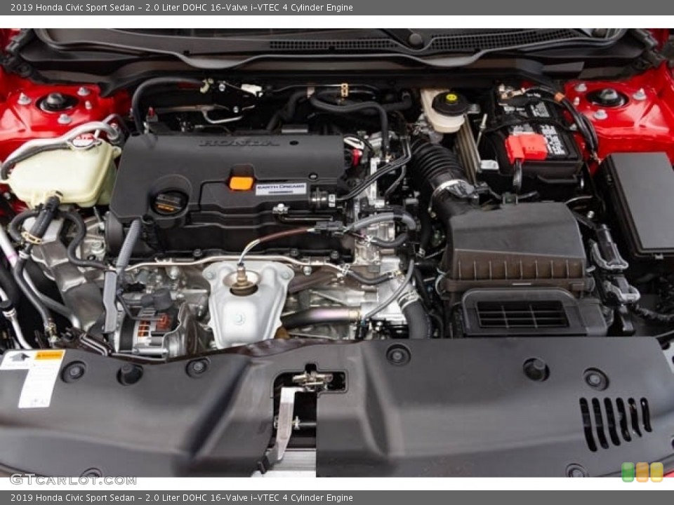 2.0 Liter DOHC 16-Valve i-VTEC 4 Cylinder Engine for the 2019 Honda Civic #130458737