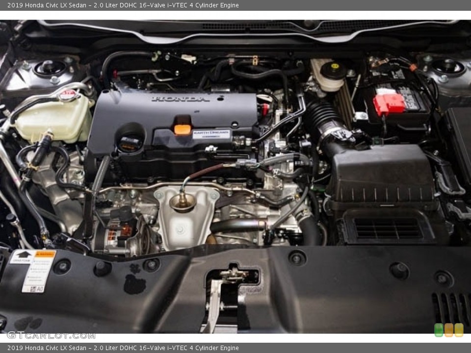 2.0 Liter DOHC 16-Valve i-VTEC 4 Cylinder Engine for the 2019 Honda Civic #130460063