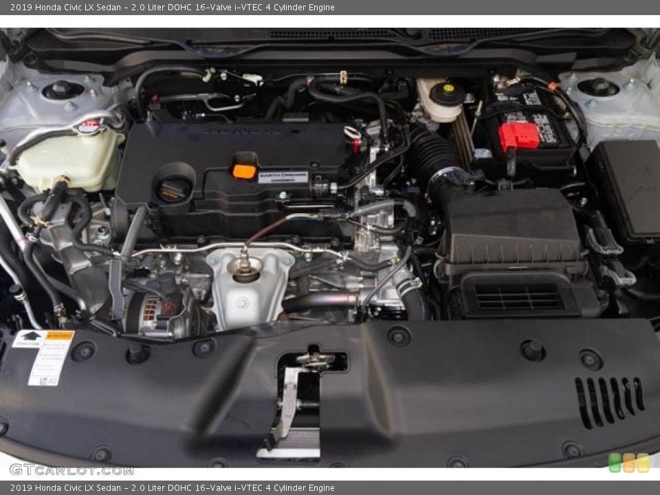 2.0 Liter DOHC 16-Valve i-VTEC 4 Cylinder Engine for the 2019 Honda Civic #130460519