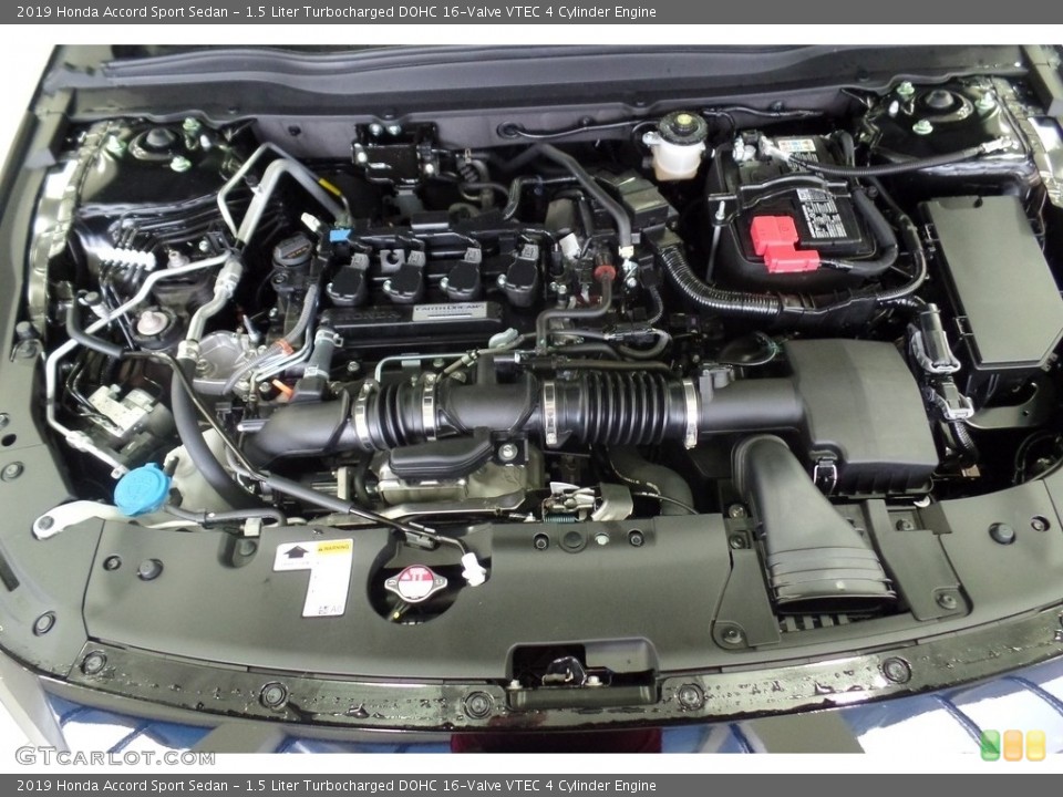 1.5 Liter Turbocharged DOHC 16-Valve VTEC 4 Cylinder Engine for the 2019 Honda Accord #130470920