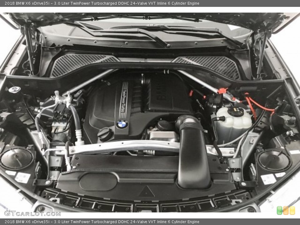 3.0 Liter TwinPower Turbocharged DOHC 24-Valve VVT Inline 6 Cylinder Engine for the 2018 BMW X6 #130482317