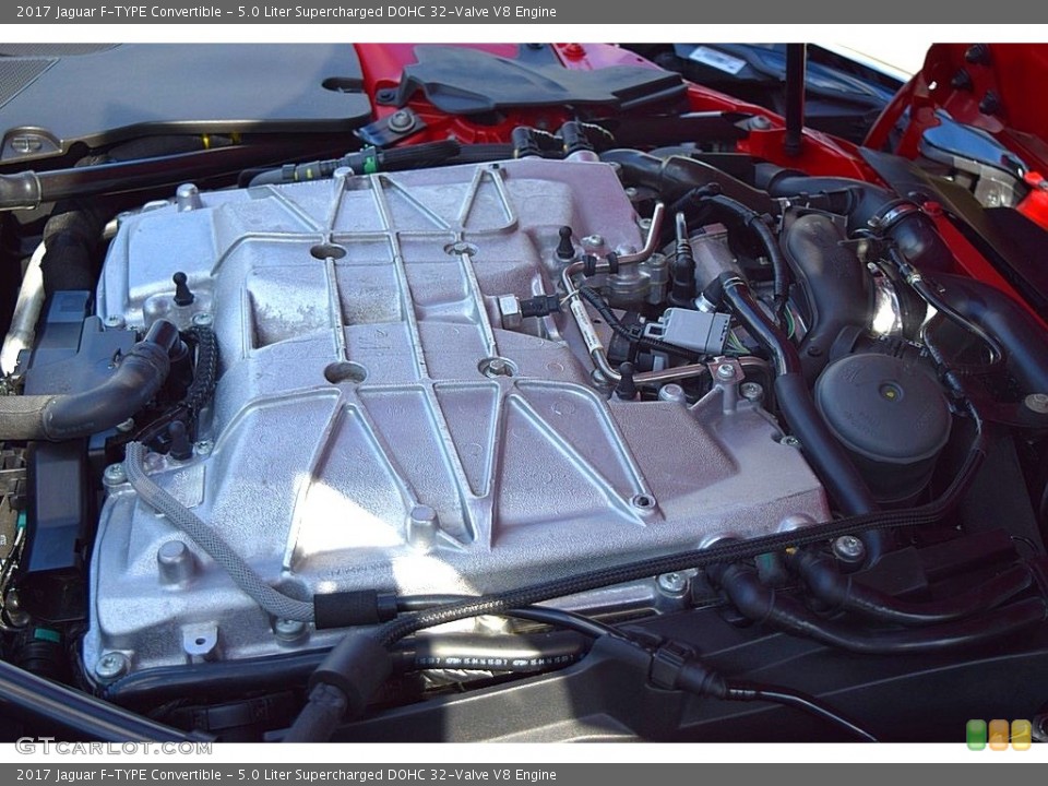 5.0 Liter Supercharged DOHC 32-Valve V8 Engine for the 2017 Jaguar F-TYPE #130485101
