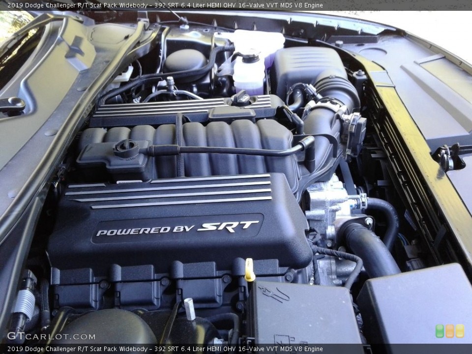 392 SRT 6.4 Liter HEMI OHV 16-Valve VVT MDS V8 Engine for the 2019 Dodge Challenger #130514591