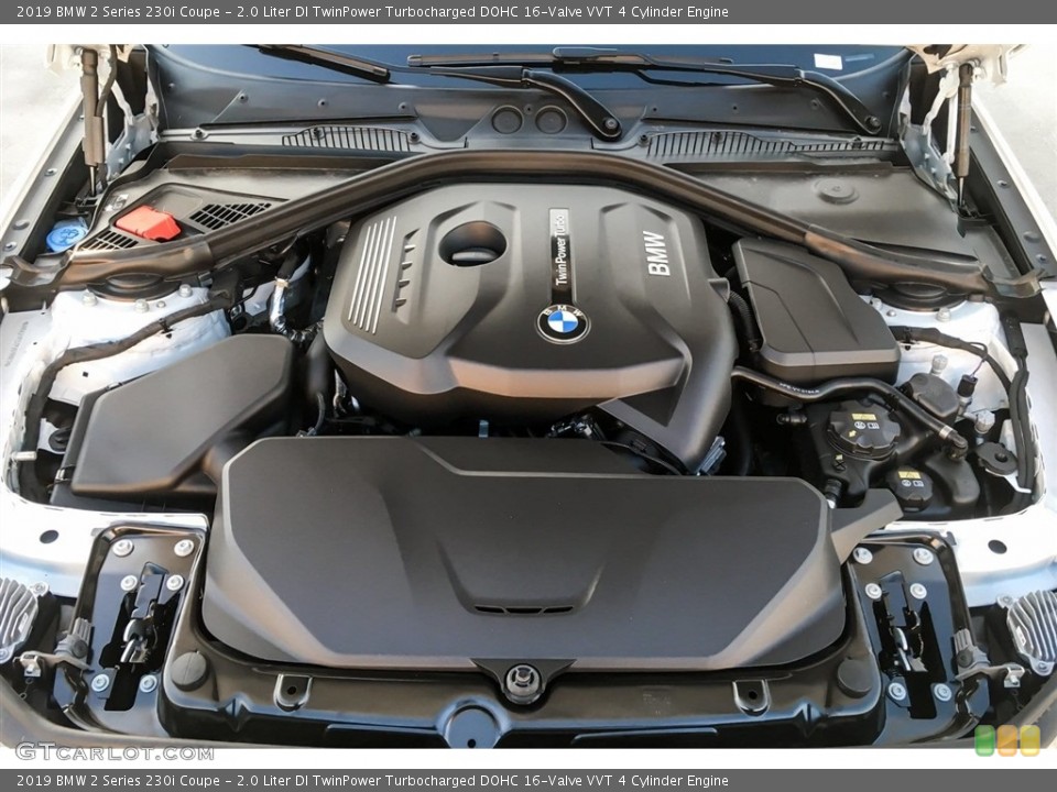 2.0 Liter DI TwinPower Turbocharged DOHC 16-Valve VVT 4 Cylinder 2019 BMW 2 Series Engine