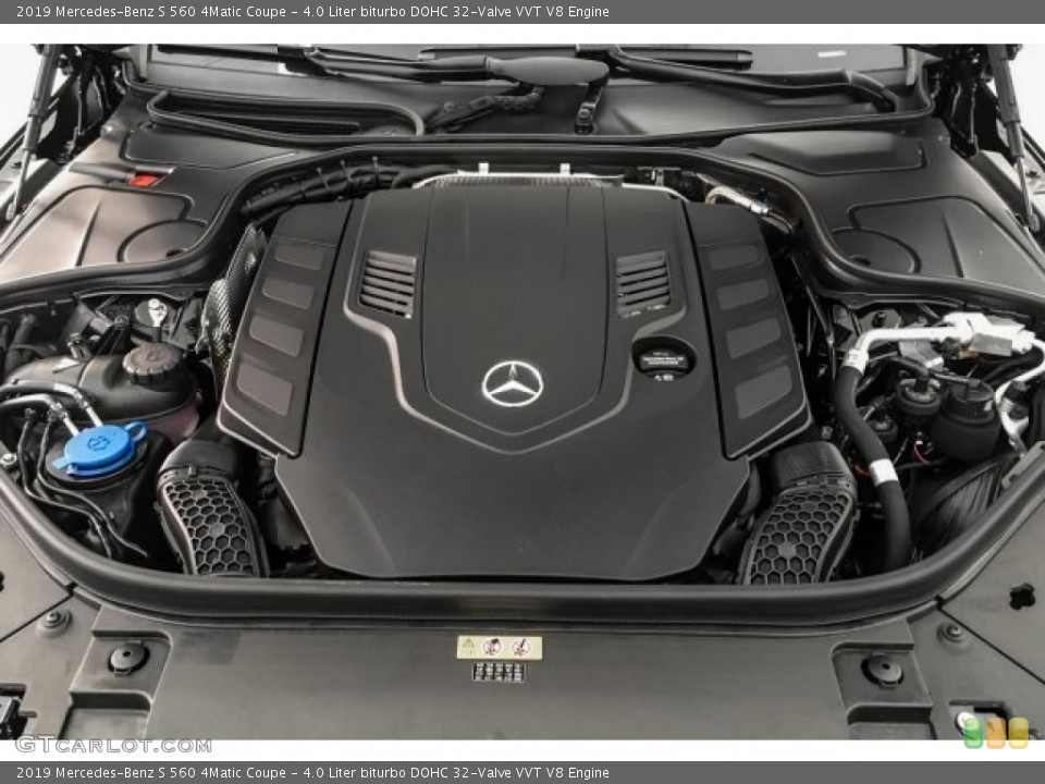 4.0 Liter biturbo DOHC 32-Valve VVT V8 Engine for the 2019 Mercedes-Benz S #130533028