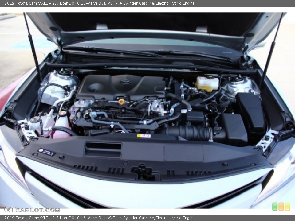 2.5 Liter DOHC 16-Valve Dual VVT-i 4 Cylinder Gasoline/Electric Hybrid Engine for the 2019 Toyota Camry #130537270