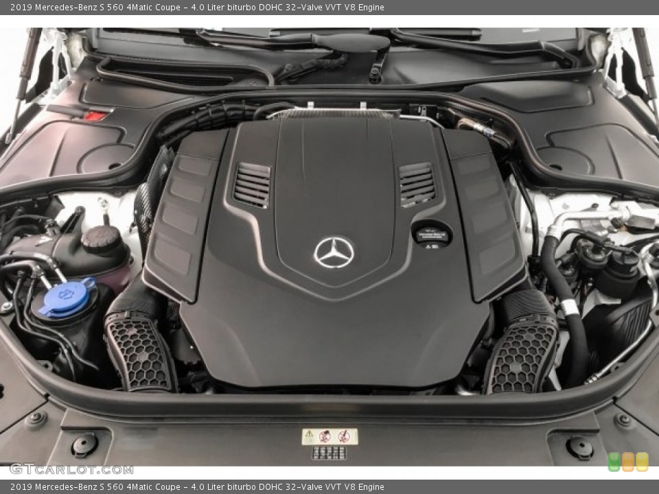 4.0 Liter biturbo DOHC 32-Valve VVT V8 Engine for the 2019 Mercedes-Benz S #130555991