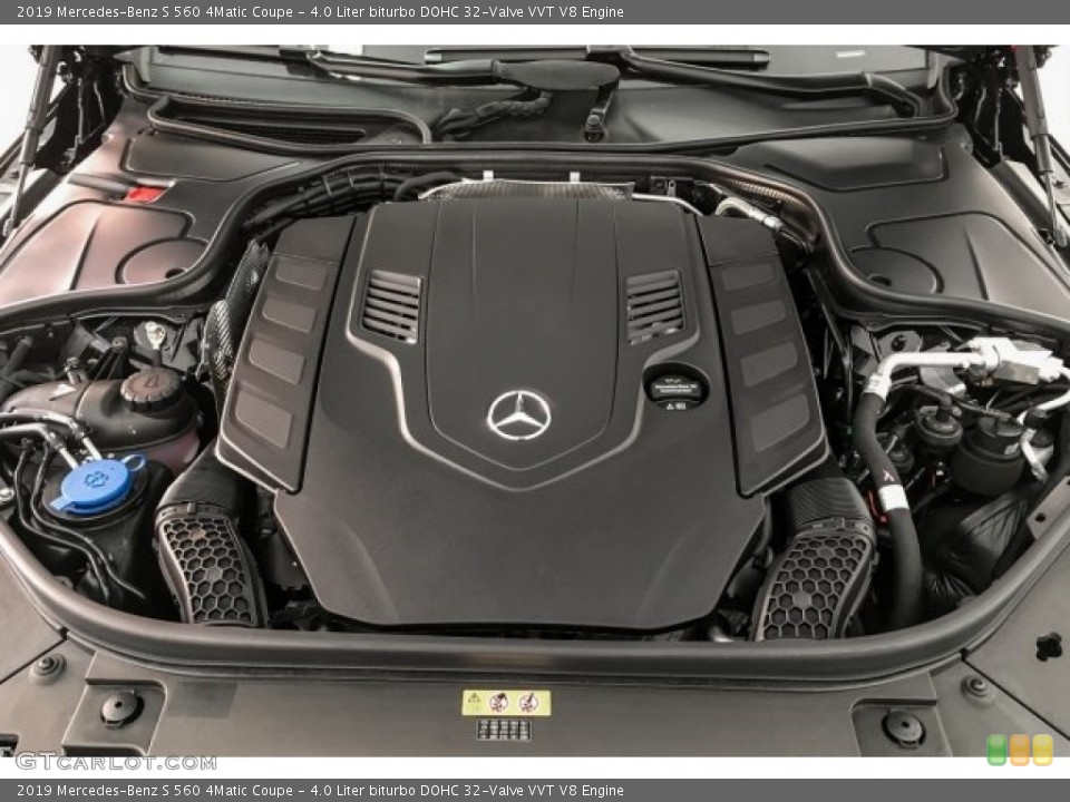 4.0 Liter biturbo DOHC 32-Valve VVT V8 Engine for the 2019 Mercedes-Benz S #130556629