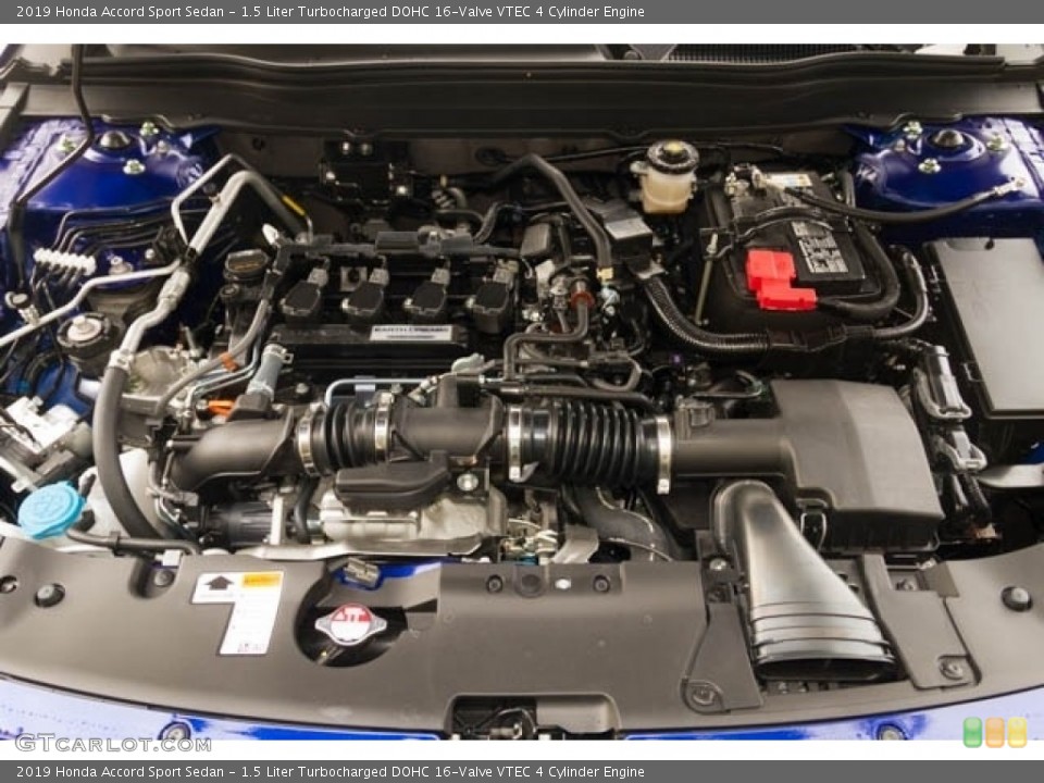 1.5 Liter Turbocharged DOHC 16-Valve VTEC 4 Cylinder Engine for the 2019 Honda Accord #130557242