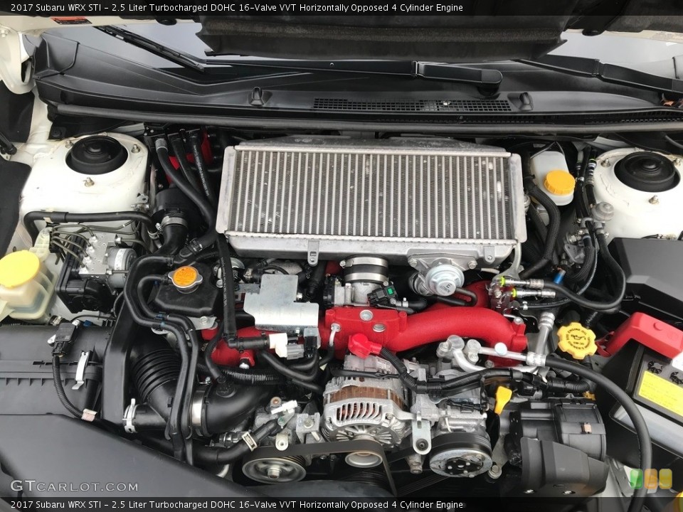 2.5 Liter Turbocharged DOHC 16-Valve VVT Horizontally Opposed 4 Cylinder Engine for the 2017 Subaru WRX #130560593