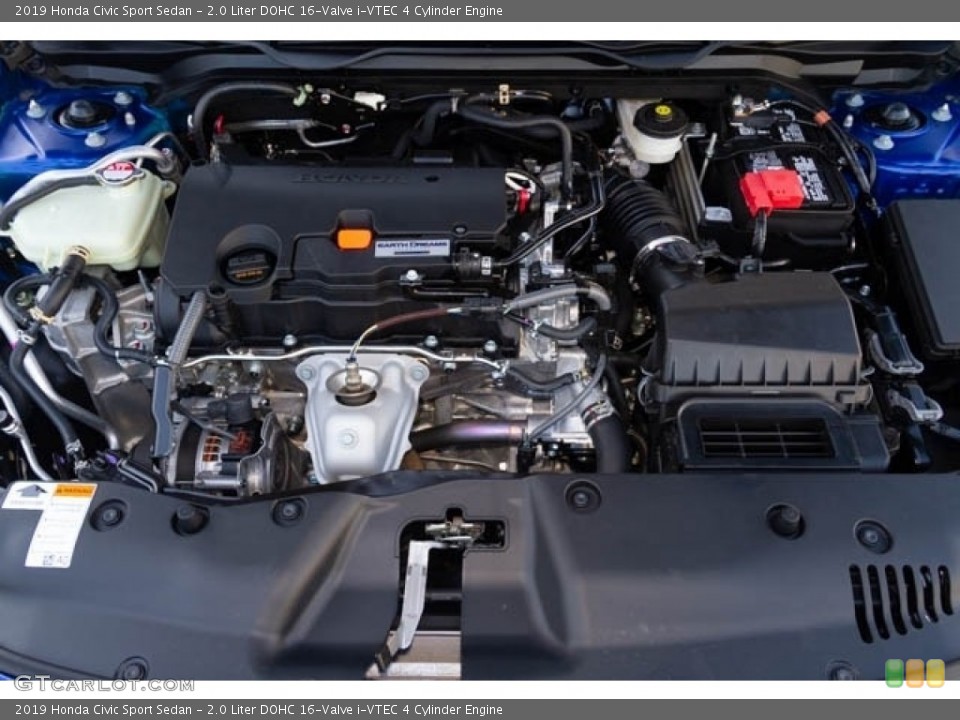 2.0 Liter DOHC 16-Valve i-VTEC 4 Cylinder Engine for the 2019 Honda Civic #130595959