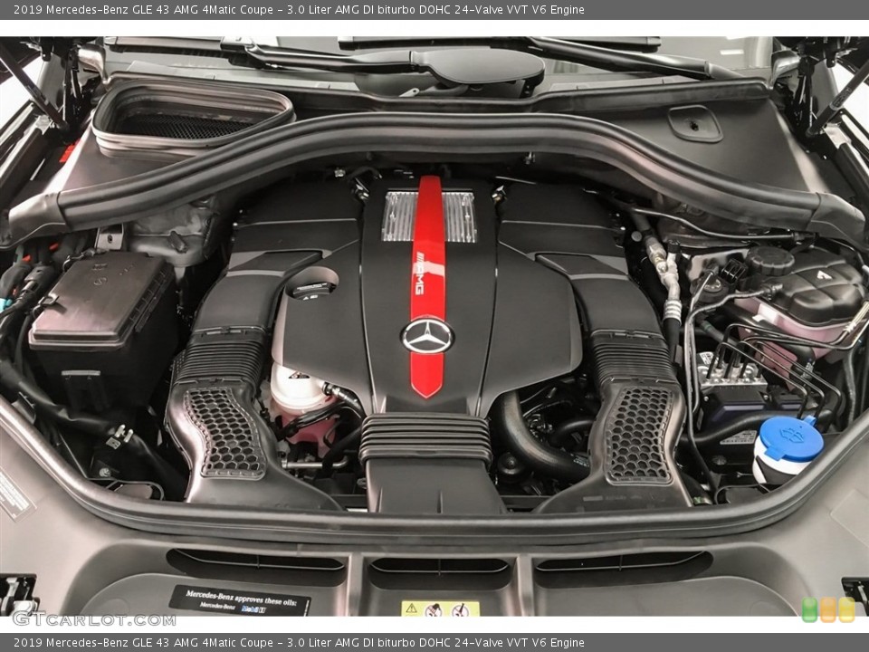 3.0 Liter AMG DI biturbo DOHC 24-Valve VVT V6 Engine for the 2019 Mercedes-Benz GLE #130598475