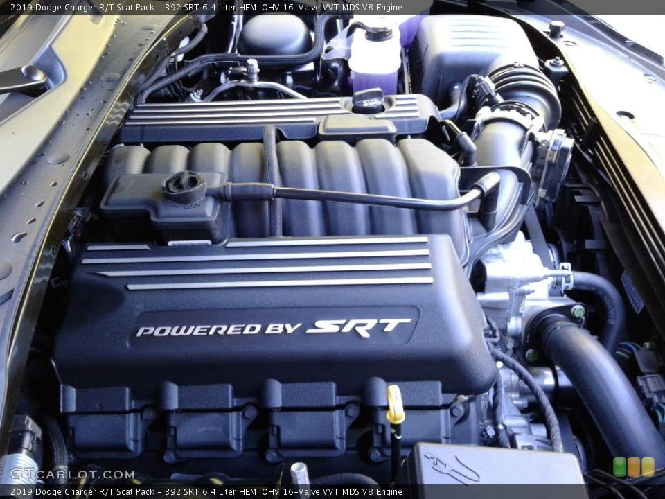 392 SRT 6.4 Liter HEMI OHV 16-Valve VVT MDS V8 Engine for the 2019 Dodge Charger #130614207