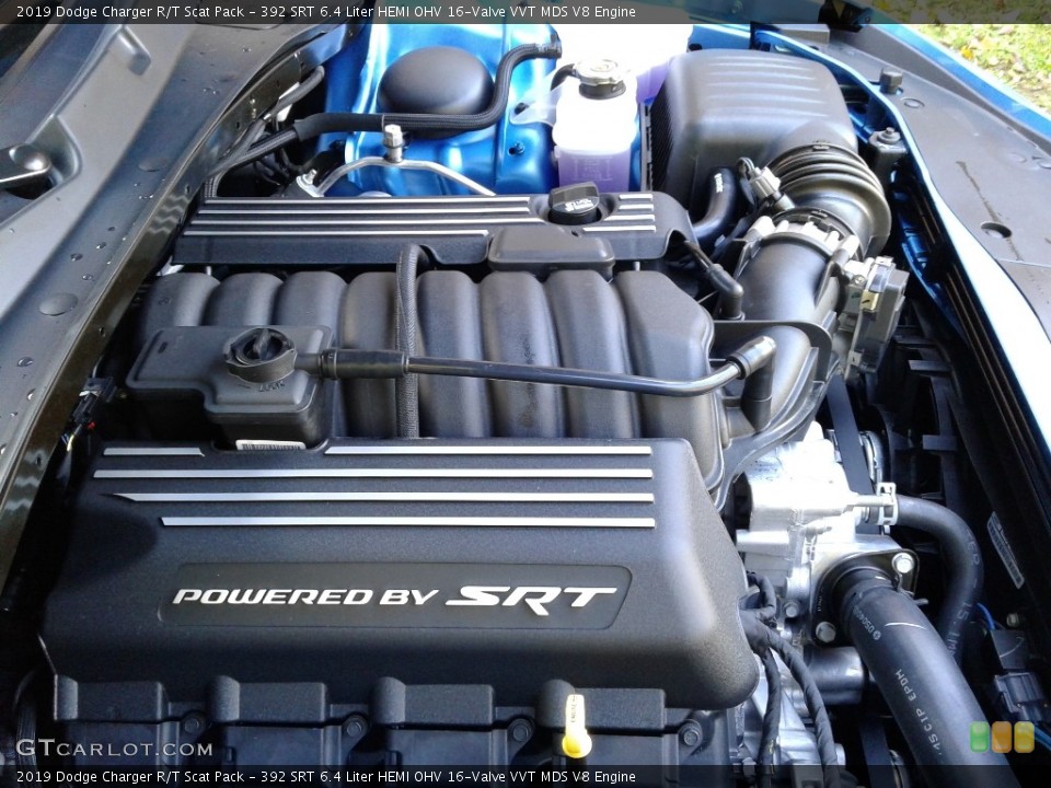 392 SRT 6.4 Liter HEMI OHV 16-Valve VVT MDS V8 Engine for the 2019 Dodge Charger #130616259