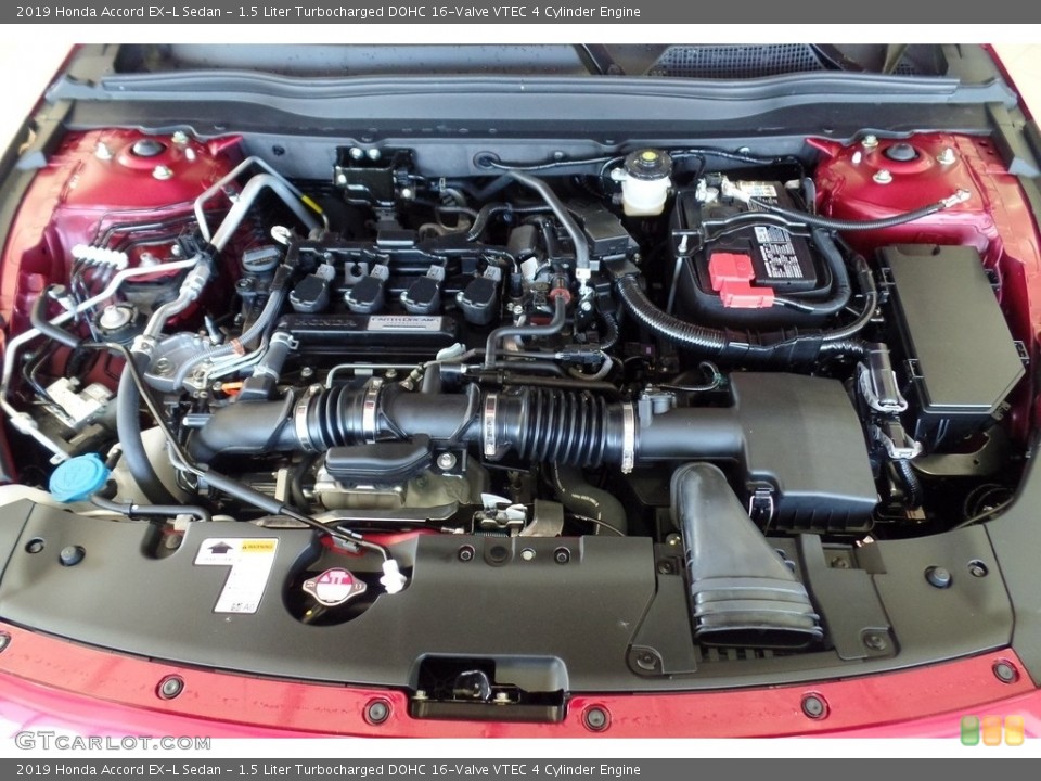 1.5 Liter Turbocharged DOHC 16-Valve VTEC 4 Cylinder Engine for the 2019 Honda Accord #130629318