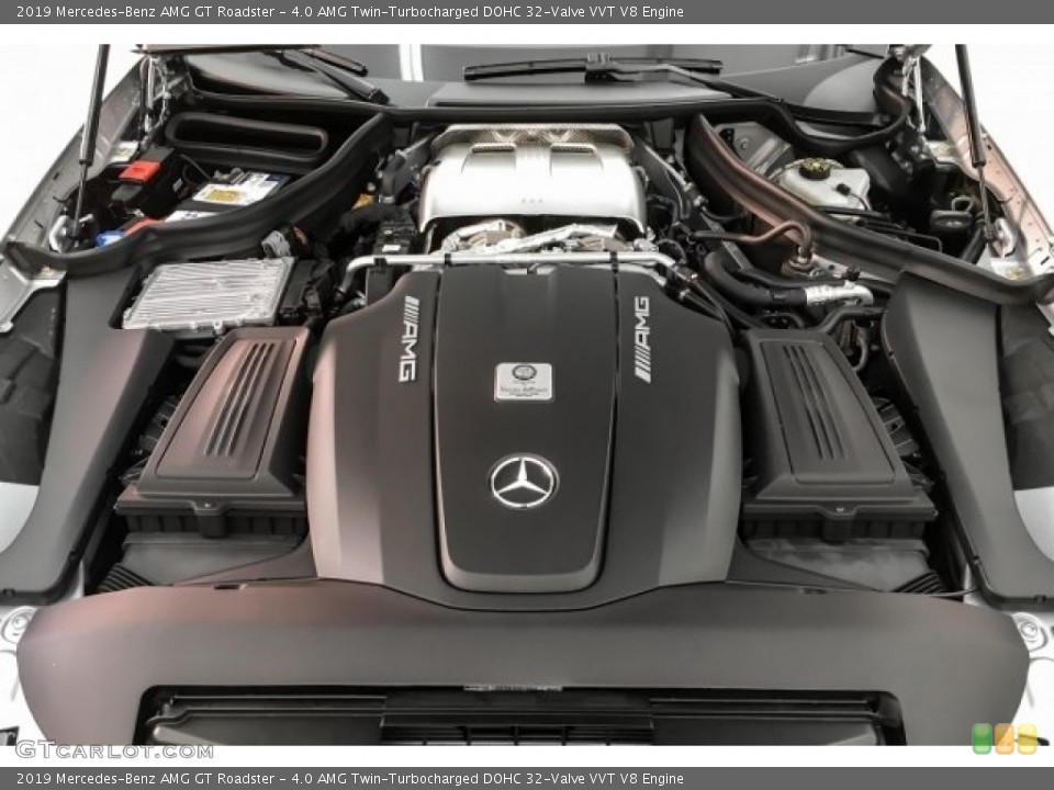 4.0 AMG Twin-Turbocharged DOHC 32-Valve VVT V8 Engine for the 2019 Mercedes-Benz AMG GT #130711202