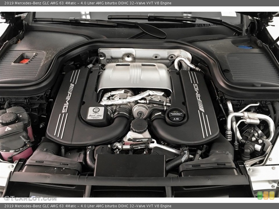 4.0 Liter AMG biturbo DOHC 32-Valve VVT V8 2019 Mercedes-Benz GLC Engine