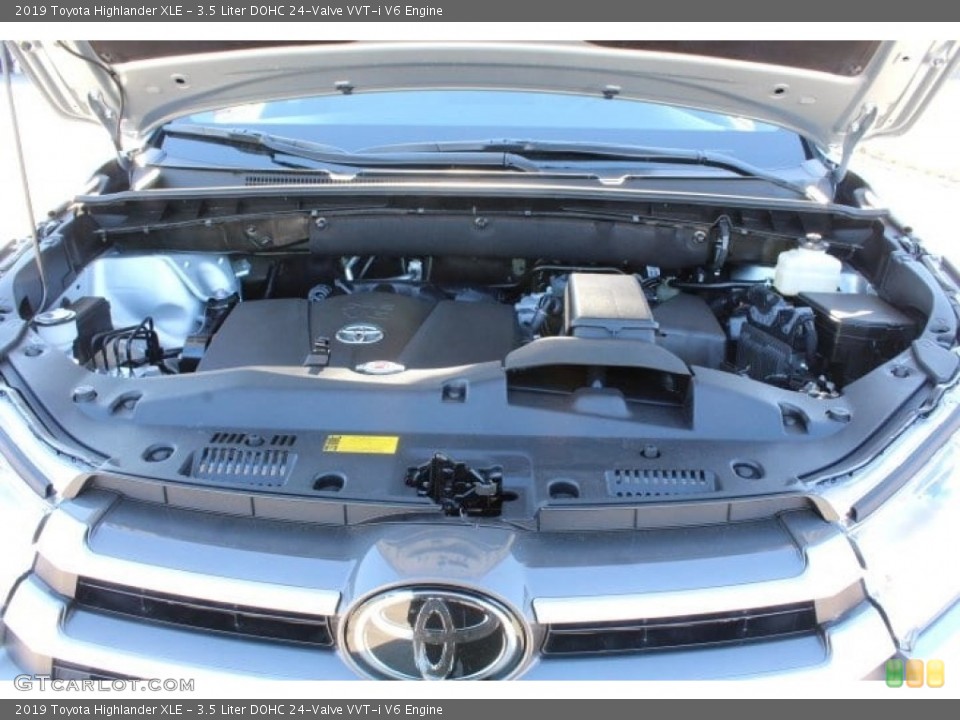 3.5 Liter DOHC 24-Valve VVT-i V6 Engine for the 2019 Toyota Highlander #130747686
