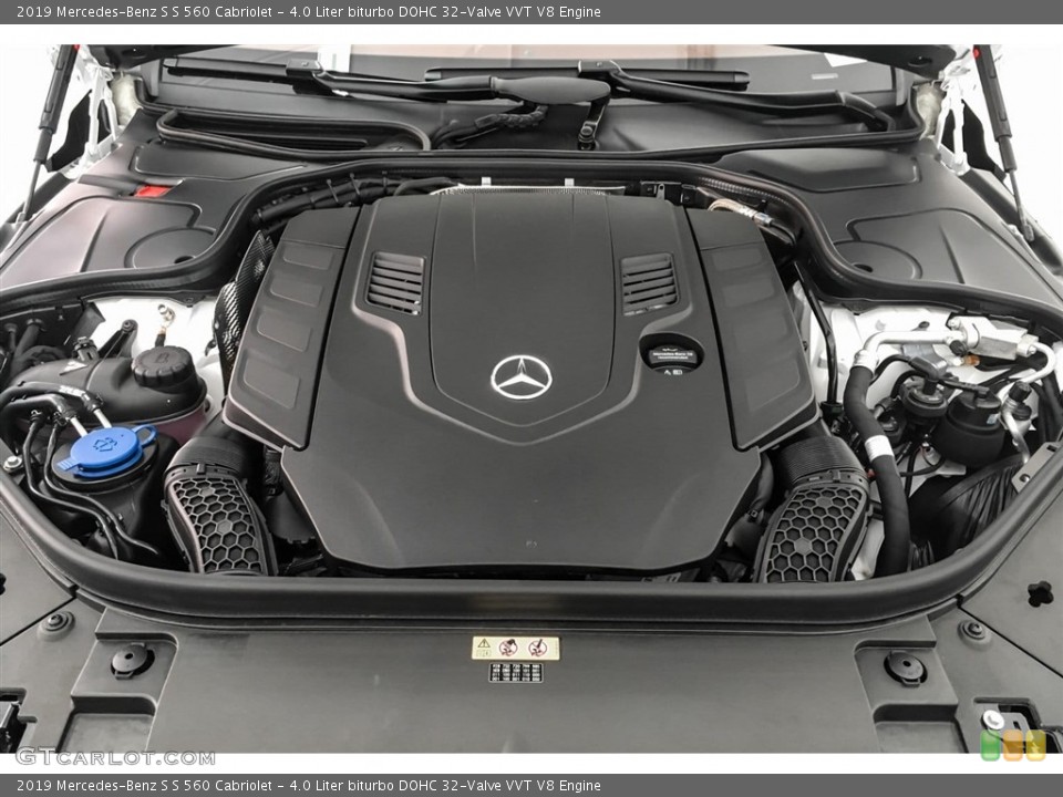 4.0 Liter biturbo DOHC 32-Valve VVT V8 Engine for the 2019 Mercedes-Benz S #130748925