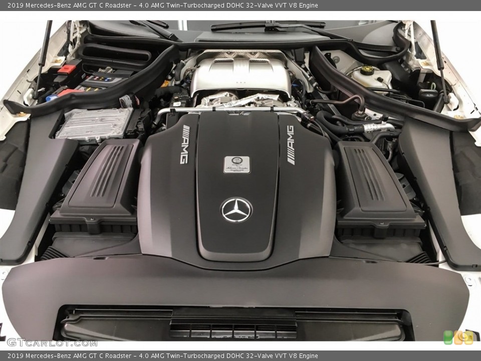 4.0 AMG Twin-Turbocharged DOHC 32-Valve VVT V8 Engine for the 2019 Mercedes-Benz AMG GT #130749831