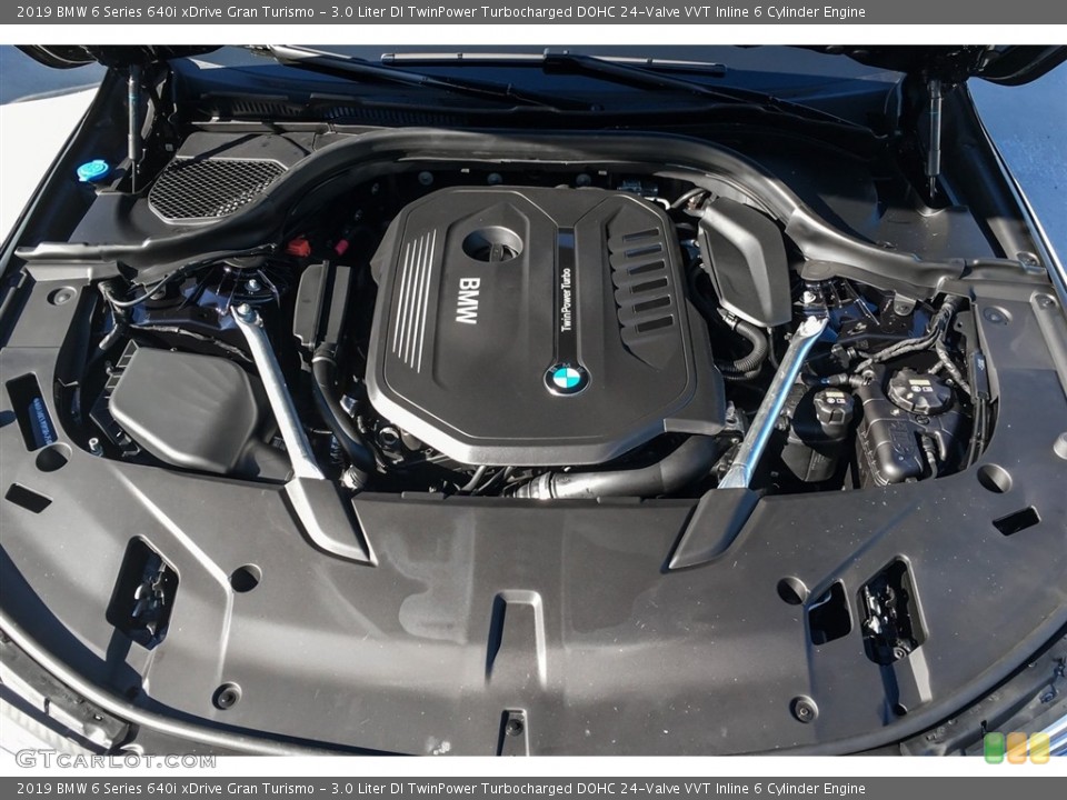 3.0 Liter DI TwinPower Turbocharged DOHC 24-Valve VVT Inline 6 Cylinder Engine for the 2019 BMW 6 Series #130776801