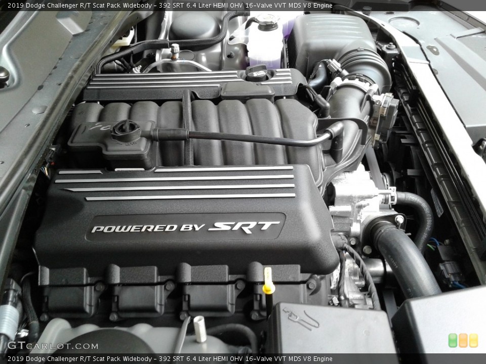 392 SRT 6.4 Liter HEMI OHV 16-Valve VVT MDS V8 Engine for the 2019 Dodge Challenger #130801674